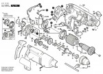 Bosch 0 601 14A 603 Gsb 1800-2 Re Percussion Drill 230 V / Eu Spare Parts